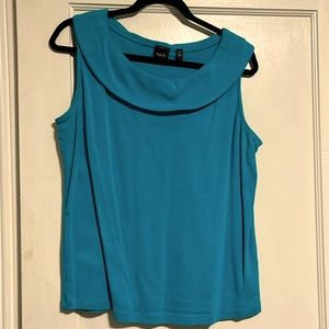 Turquoise XL sleeveless top